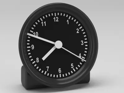Clock 01 3D model