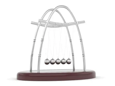 Newtons Cradle 3D model