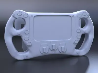 Generic Steering Wheel 3D model