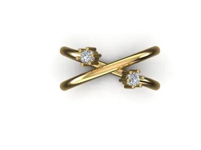 Band Ring 3D print model