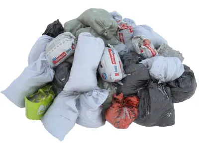 Construction Garbage 3D model