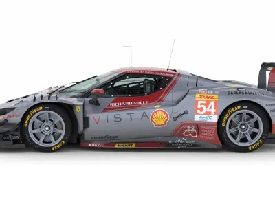 Ferrari 296 LMGT3 2024  3D model