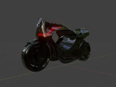 Concept Tesla Bike 3D model