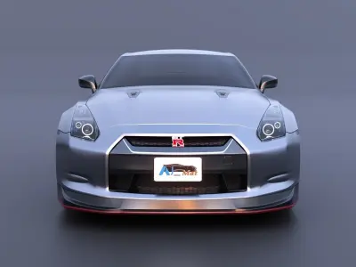Nissan GT-R R35-Bas-SCS01 3D model
