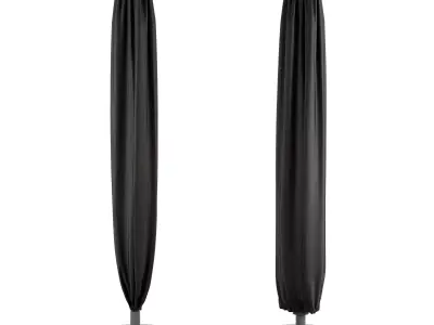 Umbrella outdoor folded IKEA Betso Lindoja 3D model