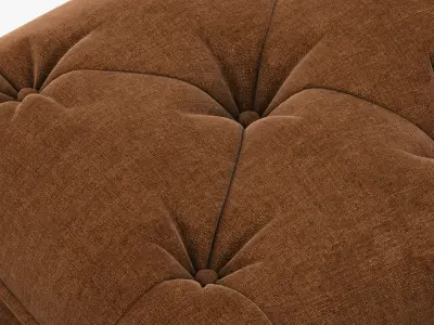 HPDECOR Decorista Choco ottoman 3D model