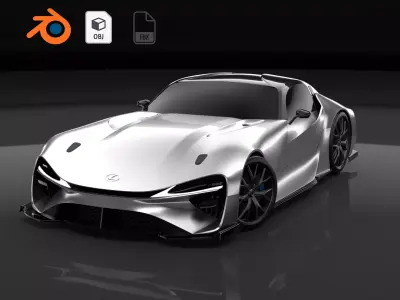 Lexus LFA 2025 3D model