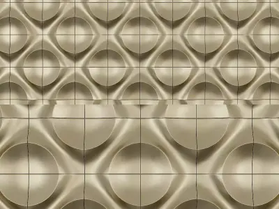 Parametric Wall Panel 3d model Low-poly 3D model purchase