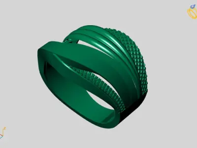 Women Plain Ring STL Models Womens Ring 3dmodels 3D print model 3D print model 10