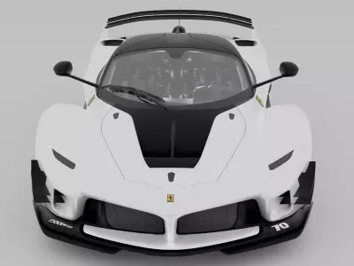 Ferrari FXXK EVO  3D model