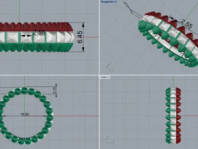 Ring Clash 17081 3D print model
