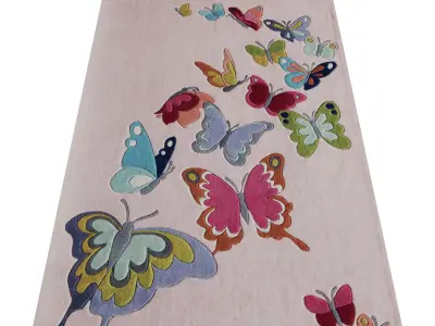 Rug Set 1227 3D model