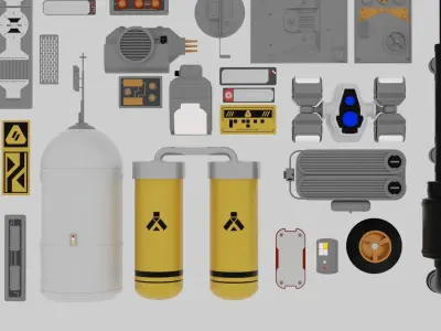 Star Wars Panel Pack 03 3D model