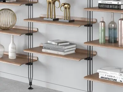 Kartell Adam Wood 3D model