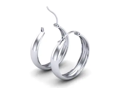 earrings 3D print model