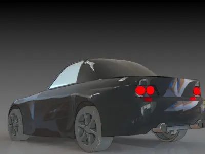 Honda S2000 Free 3D print model