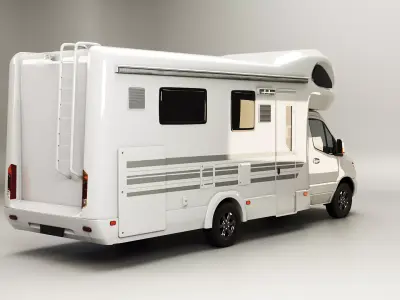 Modern Camper 3D model