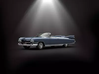 Cadillac Eldorado Convertible 3D Model 3D model