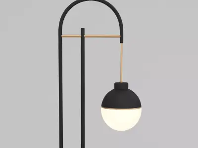 Ball Floor Lamp - Light 3D model