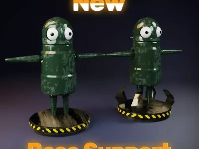 REPO Pack Character - Car - Assets - Enemies - STL 3D print model