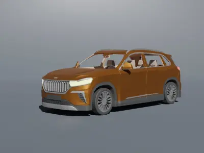 TOGG ELECTRIC CAR  3D PRINTER READY STL AND BLEND FILE Free 3D print model