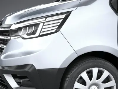 Renault Trafic Van L2H1 2021 3D model