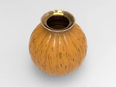 Sumpkin Vase Low-poly 3D model