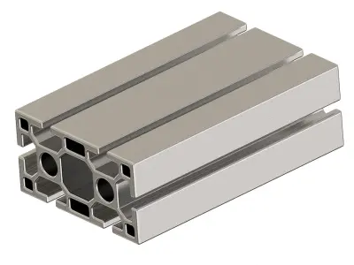 Industrial Aluminium Profile 3D print model