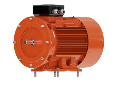 Electric Engine 3D model