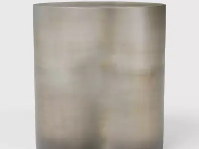 Almandine Ombre Drum Side Table 3D model