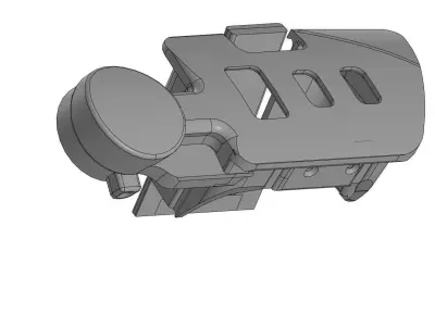 Ashtray-USB charger Citroen C5 X7 3D print model 3D print model