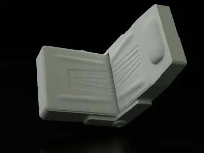 Seat fit ideal for 3D printing or other projects 3D print model
