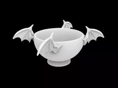 Ghost Pot Lantern 3D Printable Model 3D print model