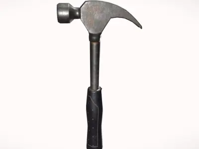 Hammer Low-poly 3D model 47
