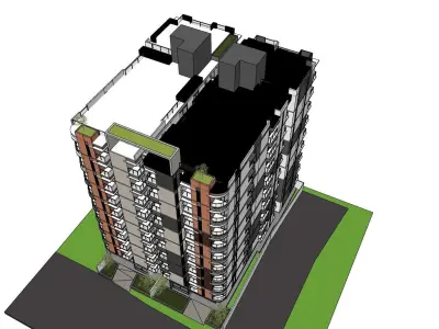 Abul Bashar- Apartment 3D 3D model