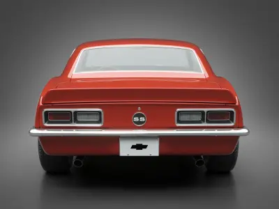 1968 Chevrolet Camaro SS 3D model
