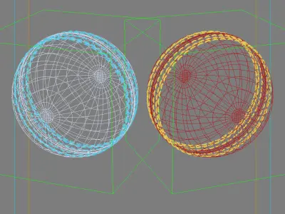 Cricket Ball Stress 3D model