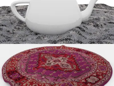 Rugs No 402 Low-poly 3D model
