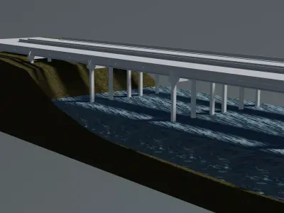 Bridge demo 3D model