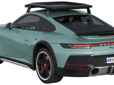 Porsche 911 Dakar 2023 3D model