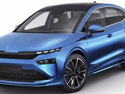 Skoda Enyaq Coupe 2025 3D model
