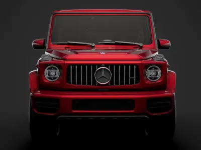 Mercedes AMG G 63 Worldwide 3d W463 2020 3D model