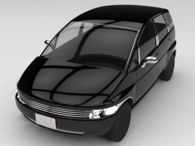 SmallSedanAS1Ft car Free 3D model