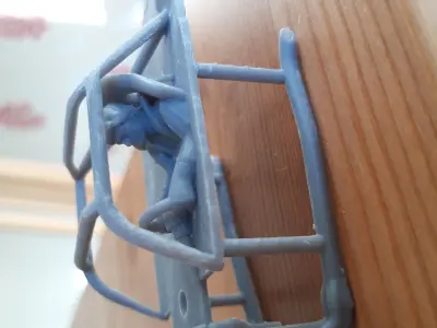 Volksrod Socal hotrod VW Beetle  printed body and interior 3D print model