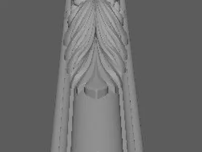 Decor for furniture 3D model 21