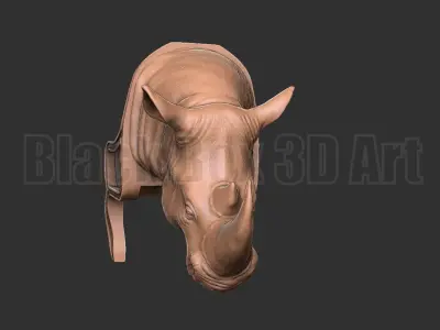 Rhino Chair Sofa decoration statue  3D print model