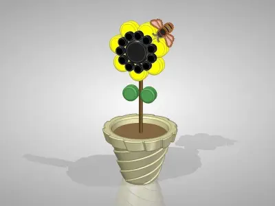 Decoration Plant  3D model