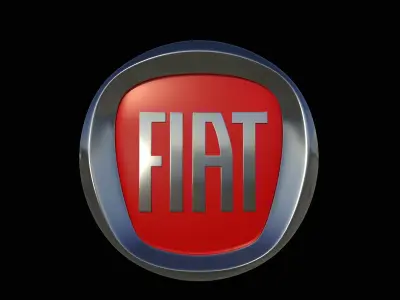 Fiat Logo 3D model