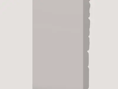 Raw Uncut Rock Wall Modular Kit 3D model