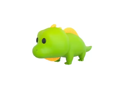 Character285 Lizard 3D model